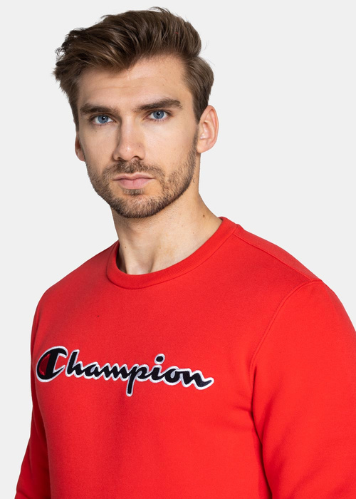 Herren Sweatshirt Champion Organic Cotton Blend Script Logo (216471-RS011)