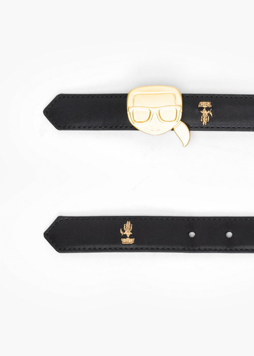 Damengürtel Schwarz Karl Lagerfeld 226W3150