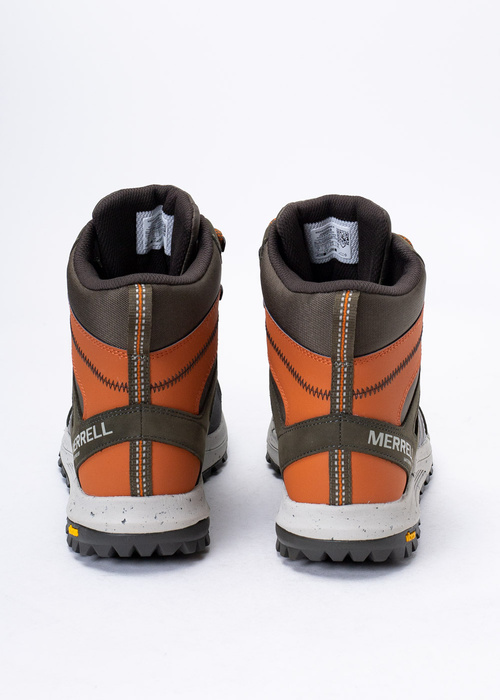 Herren Trekkingschuhe Grün Merrell Nova Sneaker Boot Wp