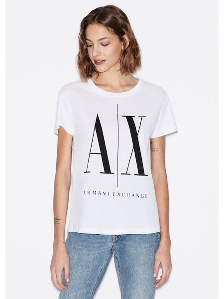 Damen T-Shirt ARMANI EXCHANGE AX Woman Apparel 8NYTCX-YJG3Z-5100 