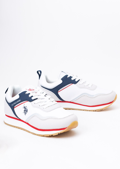 Kinder Sneaker U.S. POLO NOBIK010K/3NH2 WHI-DBL08 