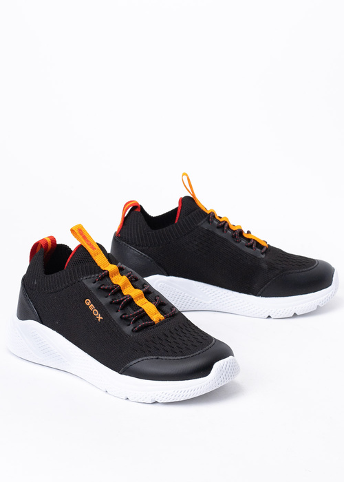 Kinder Sneaker Schwarz GEOX J SPRINTYE BOY