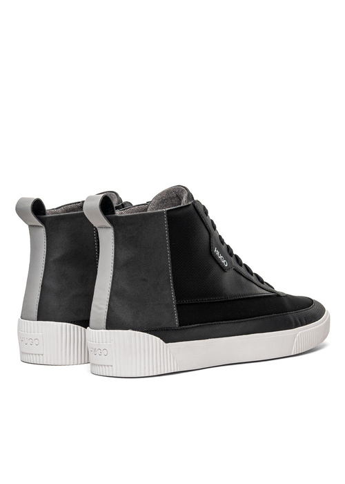 Herren Sneaker Sneakers HUGO Zero Hi Schwarz