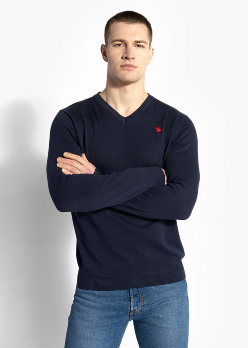  Herren Pullover Dunkelblau U.S. POLO US16151-171 