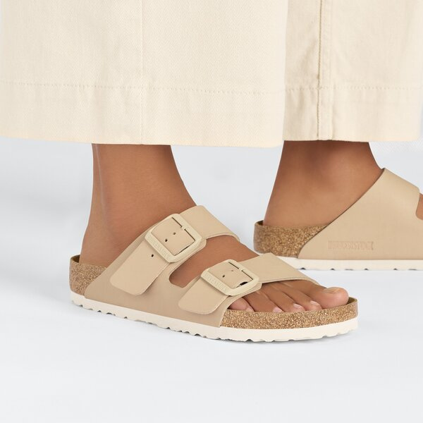 BIRKENSTOCK ARIZONA BF NEW Damen Pantoletten beige