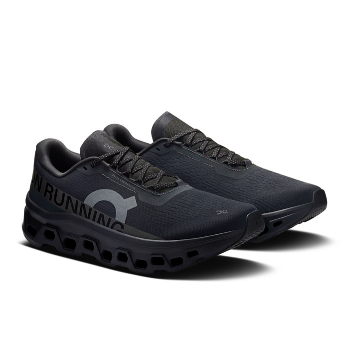 ON CLOUDMONSTER 1 Black | Black Herren Laufschuhe
