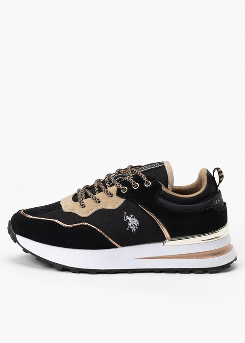 Damen Sneaker U.S. POLO SOFIA002W/3NY1-BLK-BEI01 