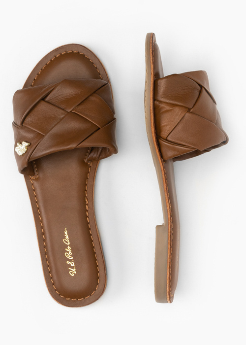 Damen Pantoletten U.S. POLO LINDA003W/3L1-CUO007 