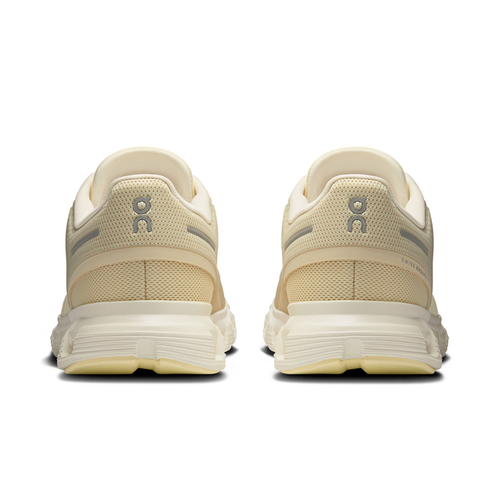 ON Cloud 6 Women Castor | Ivory Damen Sneaker