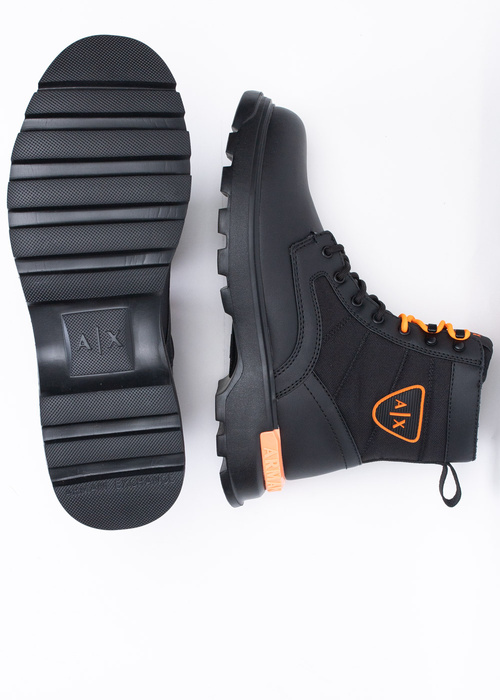Herren Stiefel Schwarz ARMANI EXCHANGE XUM010 XV613 K001 