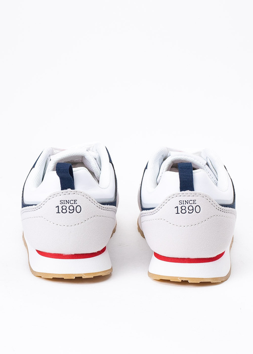 Kinder Sneaker U.S. POLO NOBIK010K/3NH2 WHI-DBL08 