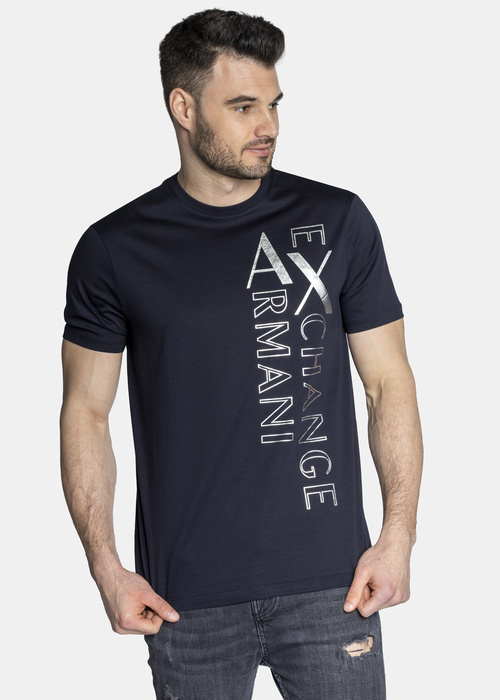Herren T-Shirt Dunkelblau Armani Exchange  3LZTNA ZJ9AZ 05FB