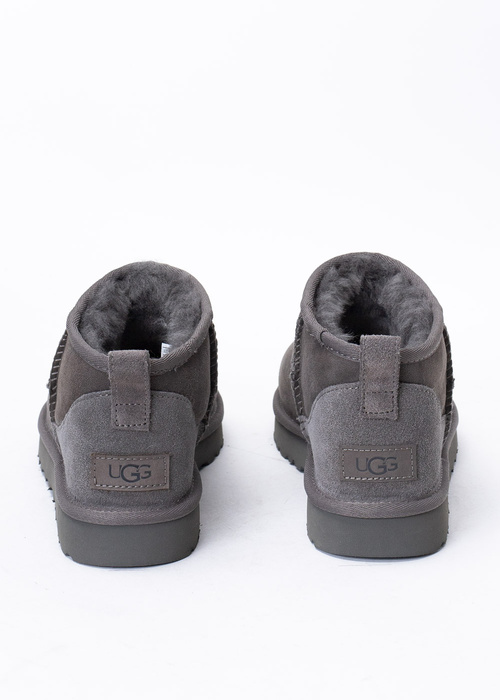 UGG W Classic Ultra Mini Herren Winterschuhe grau
