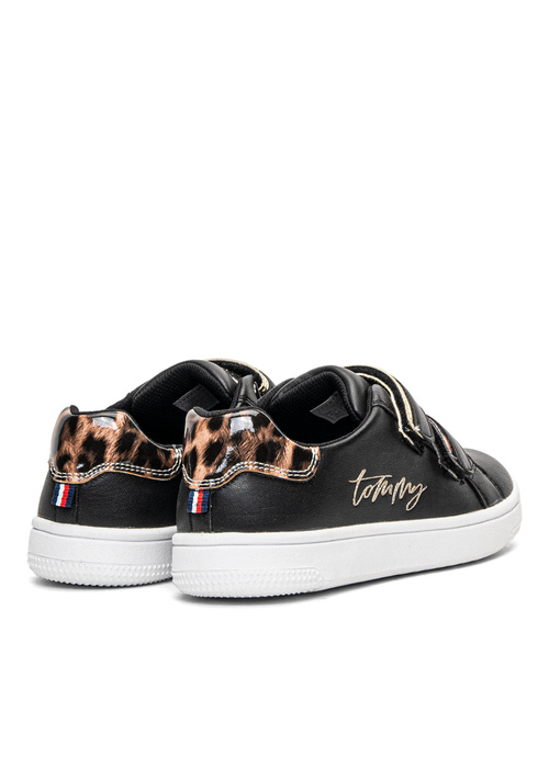 Sneaker für Kinder Sneaker Tommy Hilfiger T1A4-31156-1242-X208 Schwarz