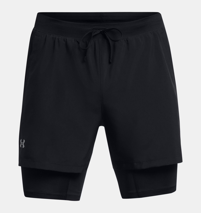 UNDER ARMOUR UA LAUNCH 5 2-IN-1 SHORT Herrenshorts 