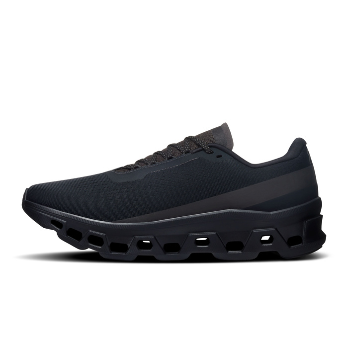 ON CLOUDMONSTER 1 Black | Black Herren Laufschuhe