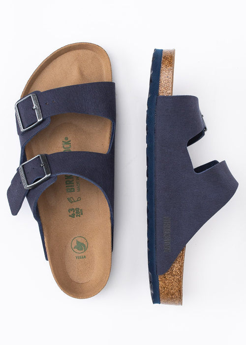 Herren Pantoletten Dunkelblau BIRKENSTOCK ARIZONA SYN VEG 