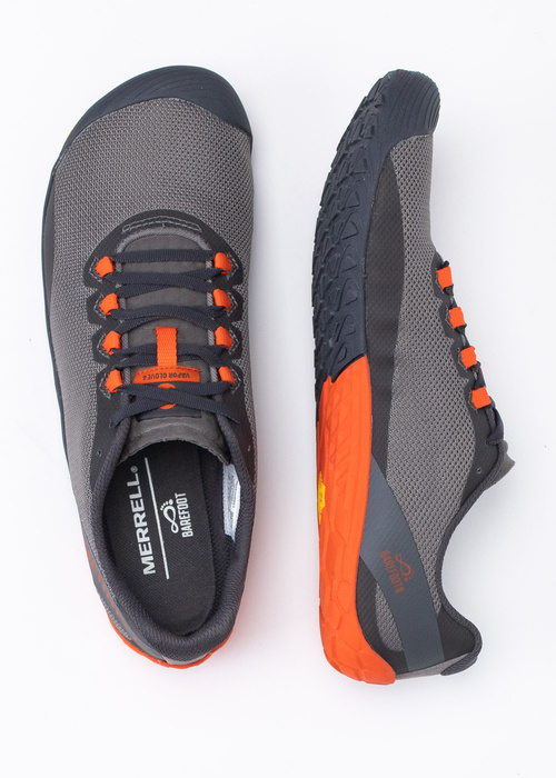 Herren Trekkingschuhe Grau Merrell Vapor Glove 4