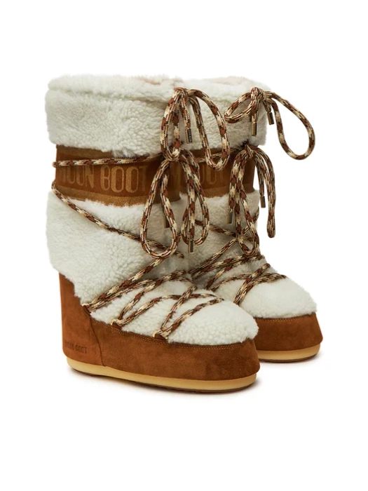 Moon Boot Icon Shearling New Damen Schneestiefel
