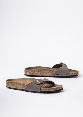 Birkenstock Madrid BFBC Damen Pantoletten braun
