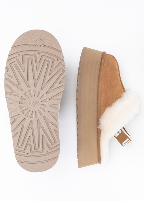 Damen Hausschuhe Braun UGG W FUNKETTE