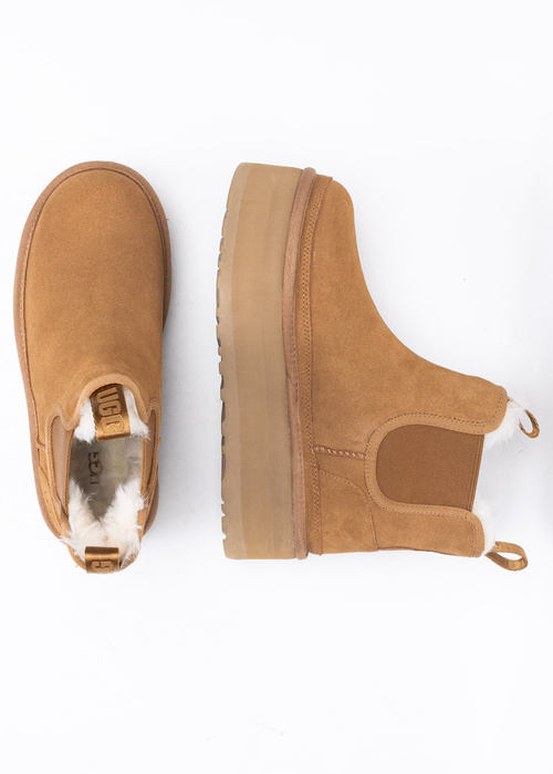 UGG W NEUMEL PLATFORM CHELSEA Damen Chelsea-Boots braun