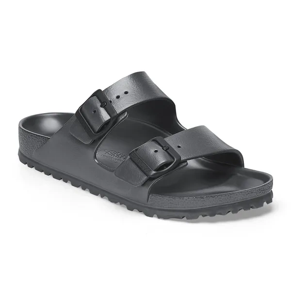 Birkenstock Arizona EVA Metallic Anthracite Damen Pantalotten