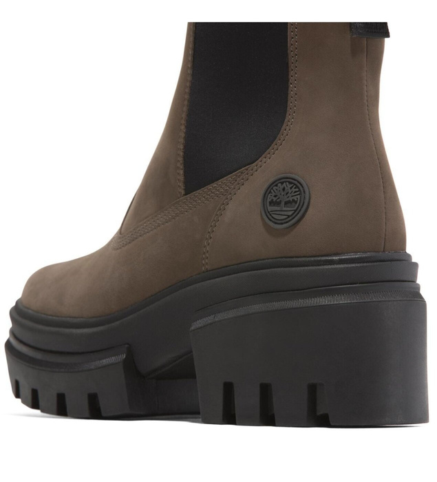 Timberland Everleigh MID CHELSEA BOOT MEDIUM BROWN NUBUCK Damen Chelsea-Boots