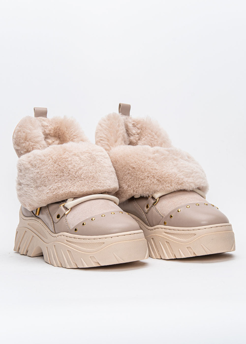 INUIKII Sneaker Trekking Plain Beige (70202-114)