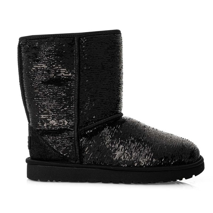 UGG W Classic Short Cosmos Sequin (1103796-BKGM)