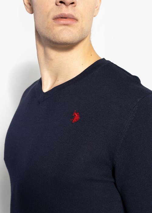  Herren Pullover Dunkelblau U.S. POLO US16151-171 