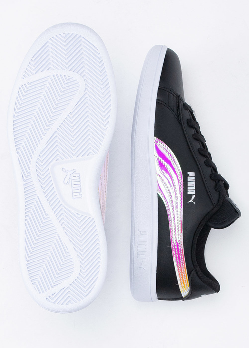 Damen Sneaker Schwarz Puma Smash V2 Holo
