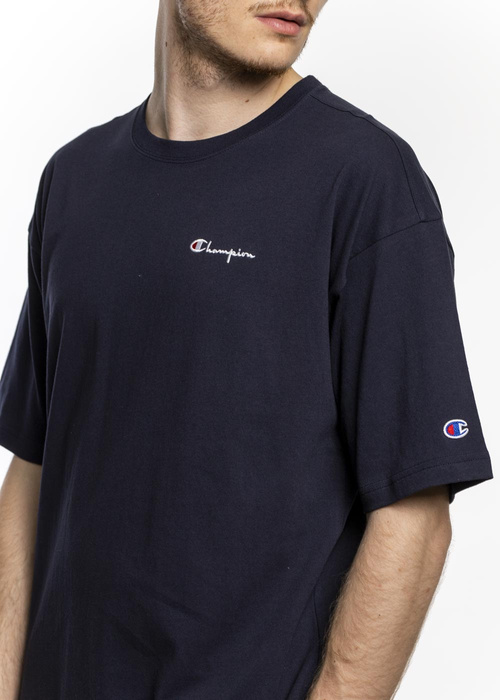 Champion Premium Small Script Logo Crewneck T-Shirt (214282-BS501)