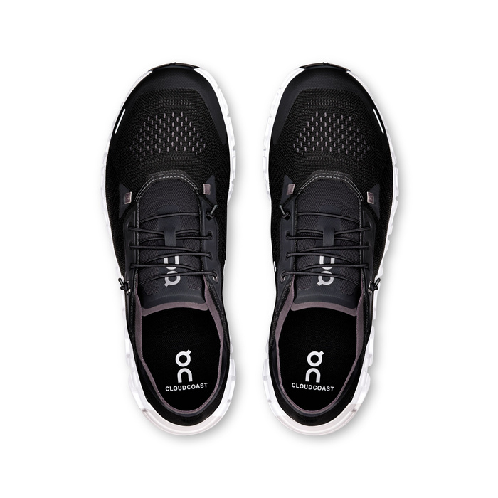 On Cloud 6 Coast M Black | White Herren Sneaker