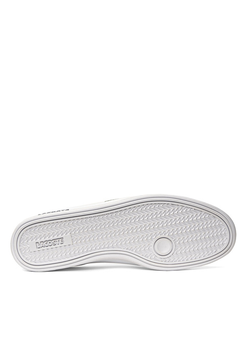 Herren Sneaker Weiß Lacoste Graduate BL21 1 SMA WHT/NVY