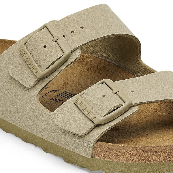 Damen Pantoletten BIRKENSTOCK ARIZONA BF FADED KHAKI  