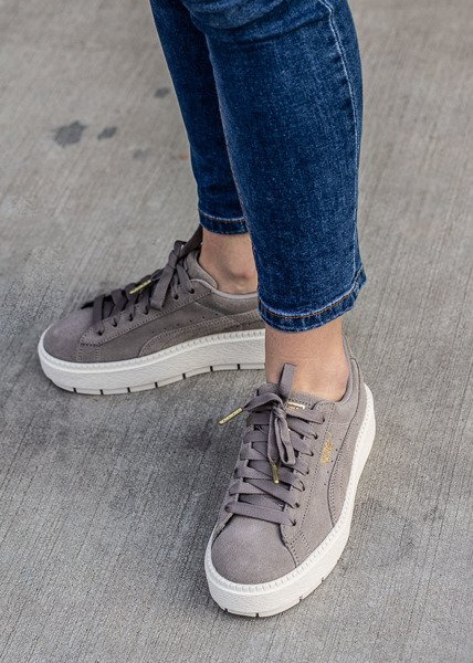 Puma Basket Platform Metallic (365830-06)