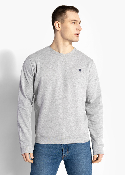 Herren Sweatshirts Grau U.S. POLO US16378-282 