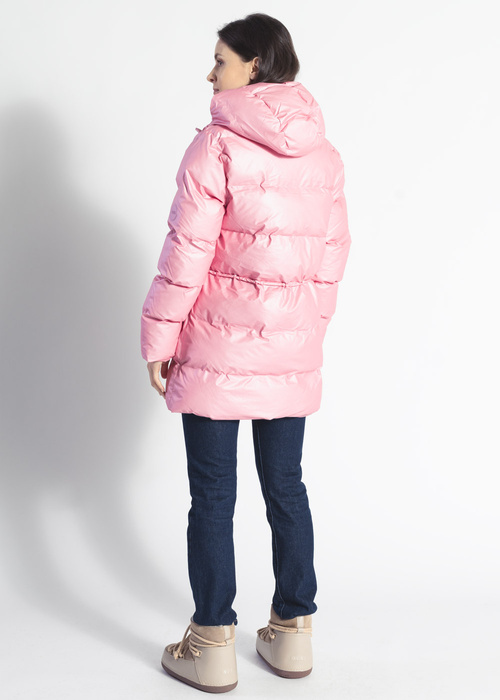 Damen Winterjacke Rosa Rains Puffer W Jacket