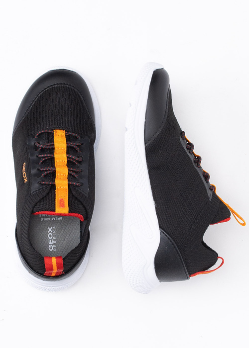 Kinder Sneaker Schwarz GEOX J SPRINTYE BOY