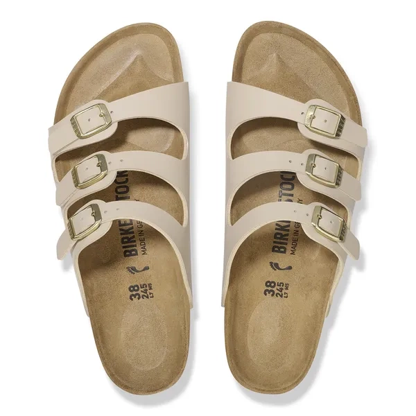 BIRKENSTOCK Florida BF Sandcastle Damen Pantoletten