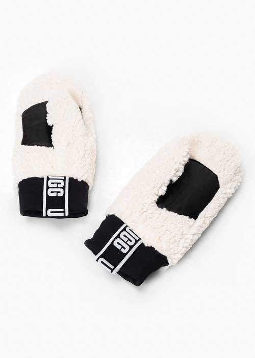 Handschuhe UGG W SHERPA MITTEN W LOGO TAPE