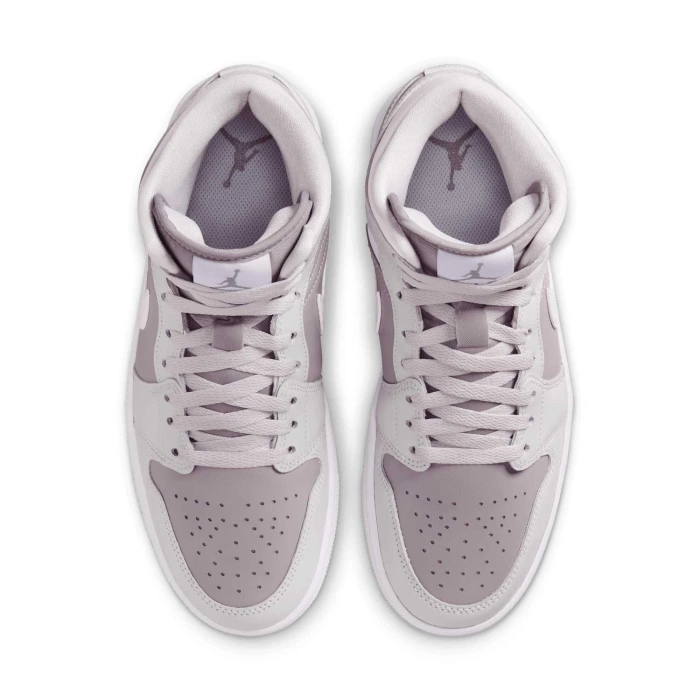 Nike Air Jordan 1 Mid Photon Dust Atmosphere Damen Sneaker