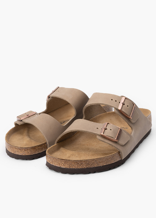 BIRKENSTOCK ARIZONA LEOI TABACCO BROWN Herren Pantoletten