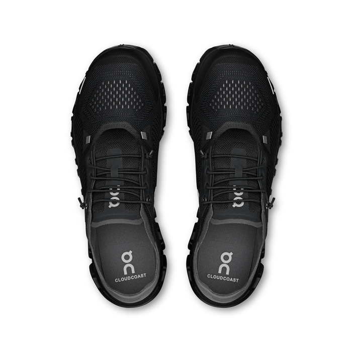 On Cloud 6 Coast M Black | Rock Herren Sneaker