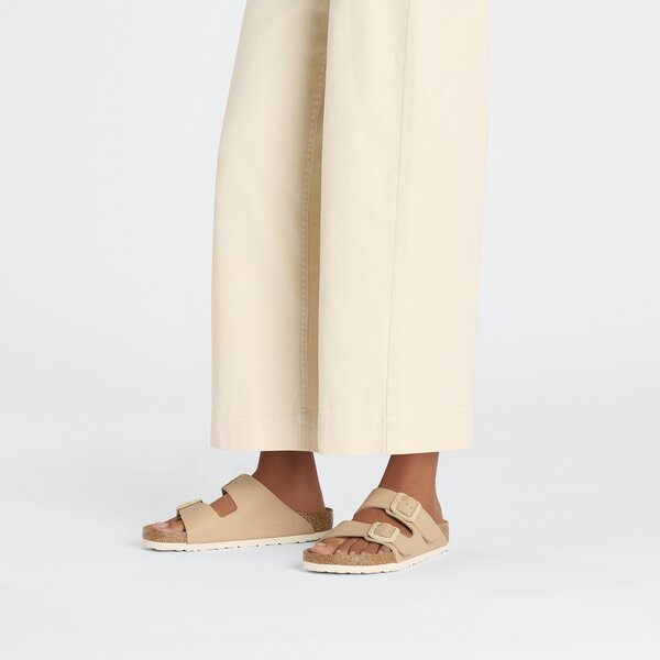 BIRKENSTOCK ARIZONA BF NEW Damen Pantoletten beige