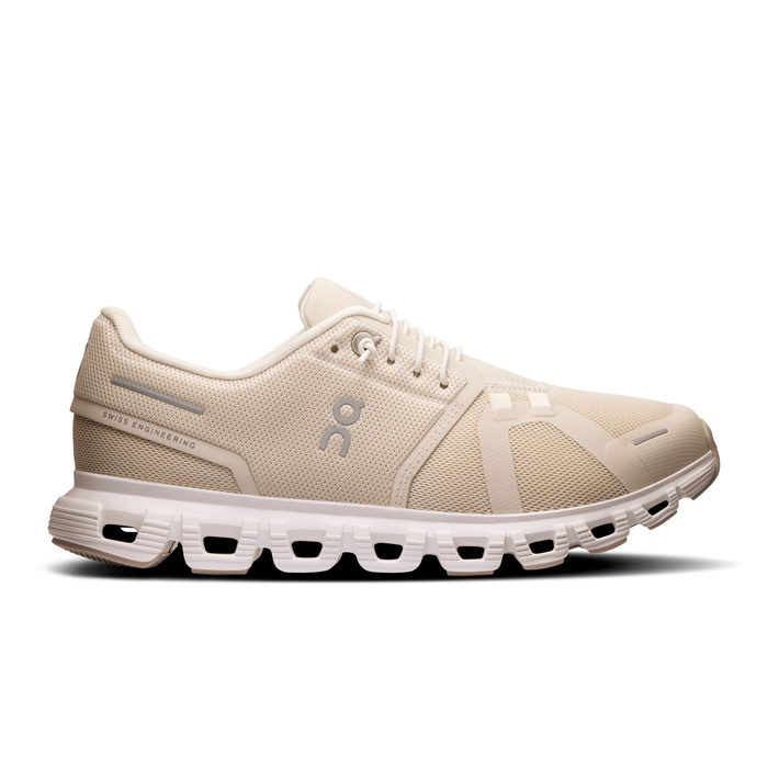 ON Cloud 6 W Pearl | White Damen Sneaker