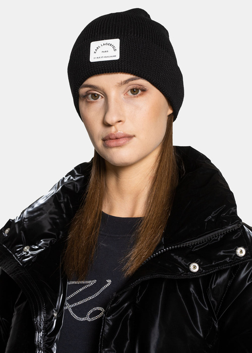 Wintermütze Karl Lagerfeld Rue St Guillaume Beanie (205W3408-999)