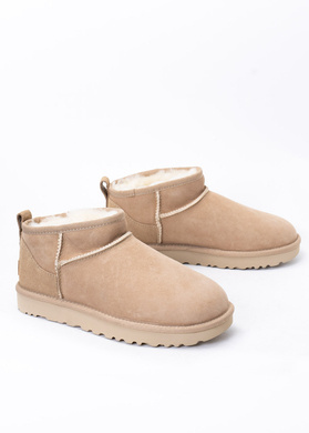 UGG W CLASSIC ULTRA MINI Damen Schneestiefel beige