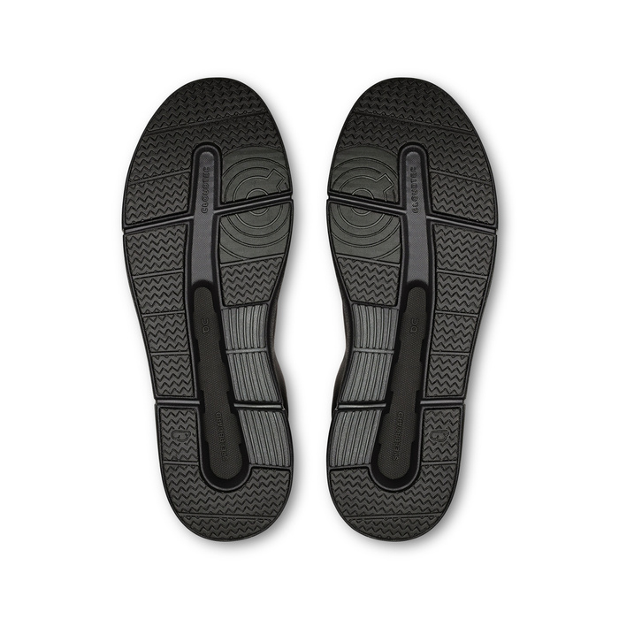 ON The Roger Advantage Black | Black Damen Sneaker